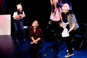 Pretty, Precious Unicorns written by Nora Chau, directed by Ralph Peña Jackie Chung. Ruy Iskandar, Greta Lee & Maureen Sebastian